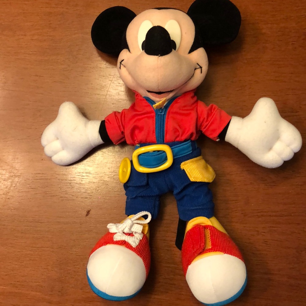 1990s Learn to Dress Mickey Mouse